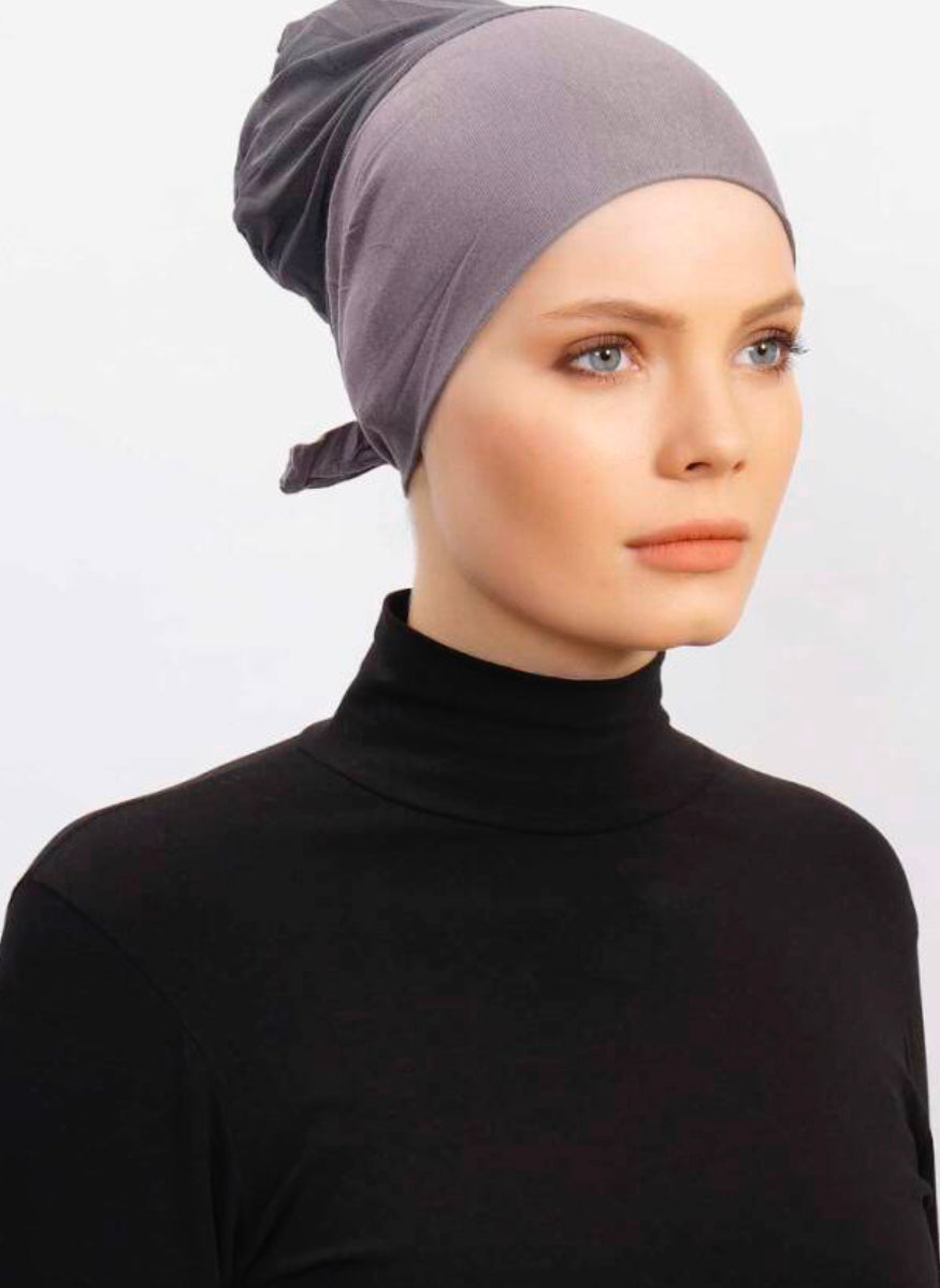 Undercap with net - dark gray ba08