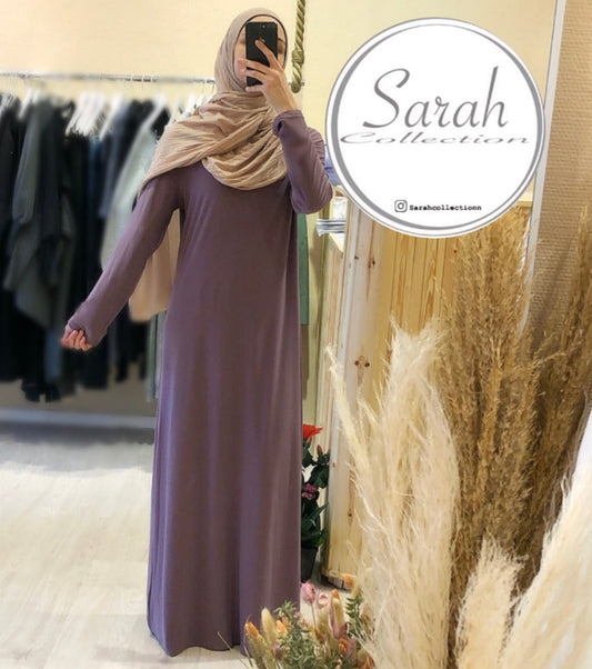 Basic Abaya - Purple