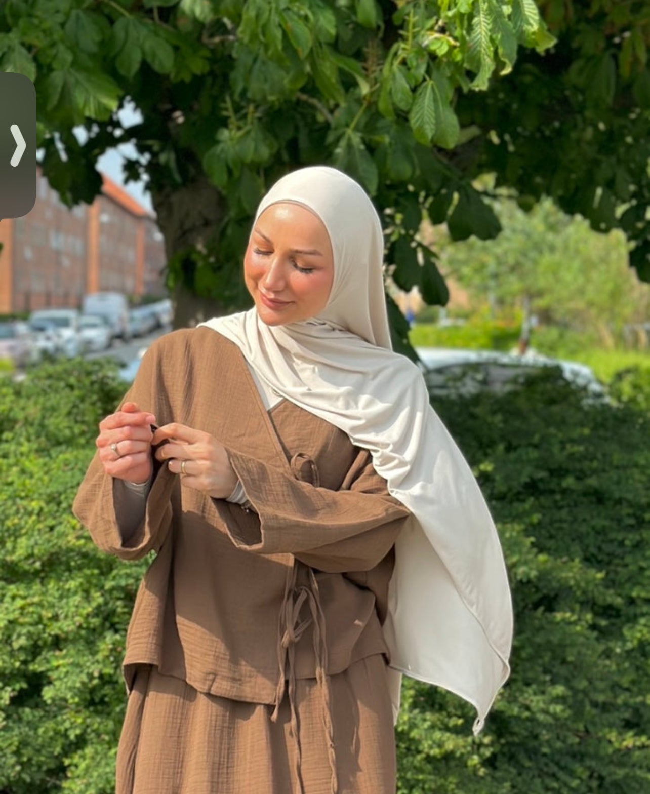 Liquid Hijab - sand - Lh31