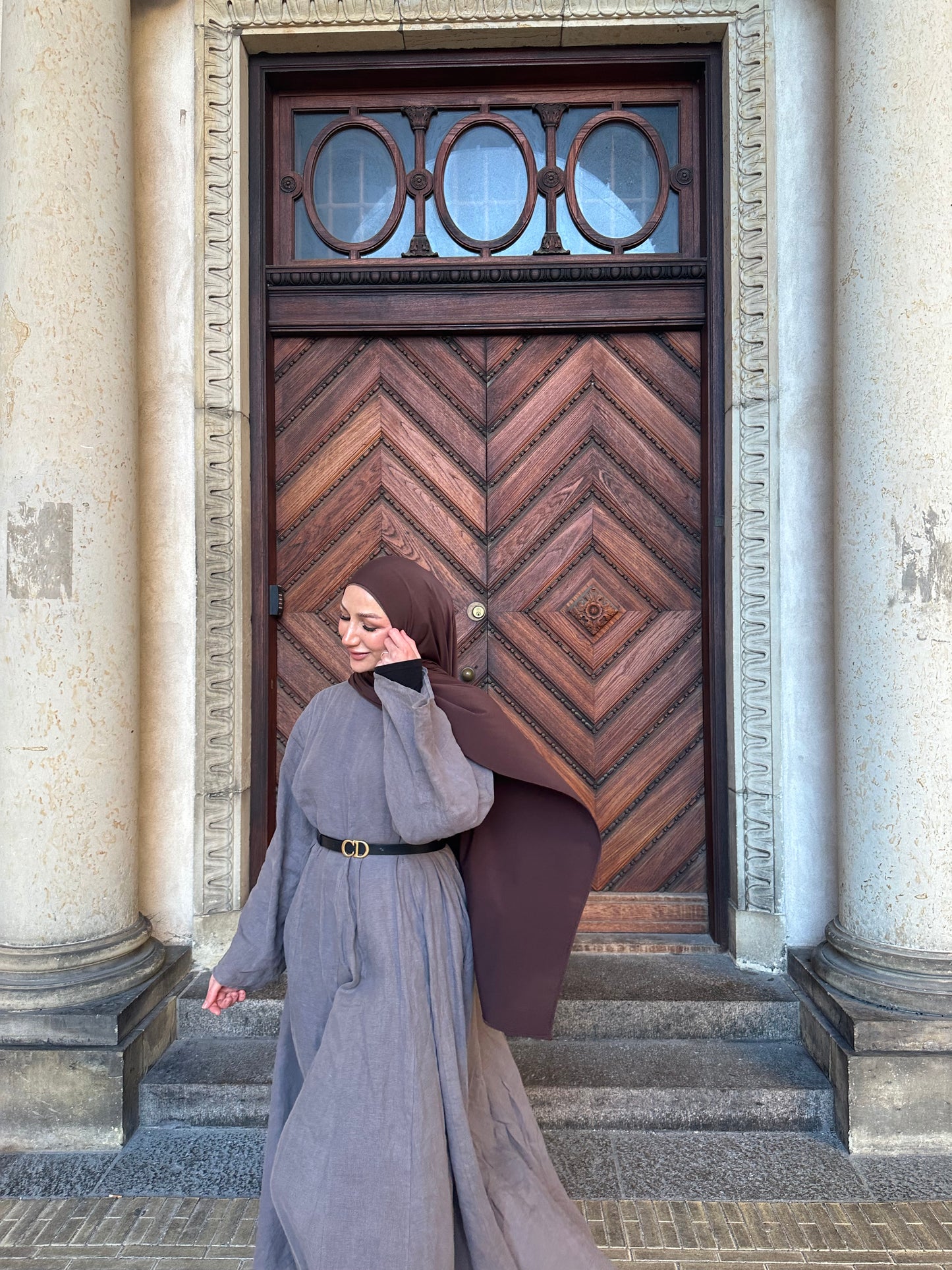 Liquid Hijab -  Hot Chocolate Lh50