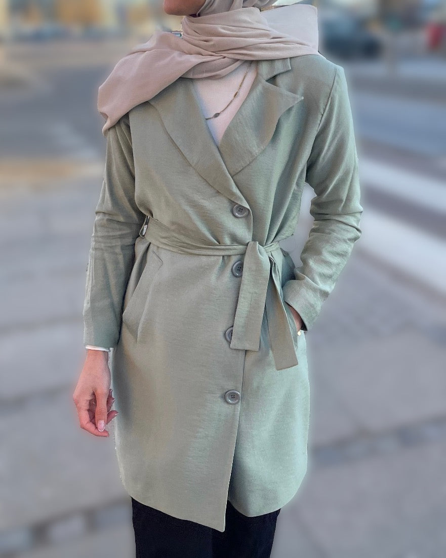 Dress blazer-Green