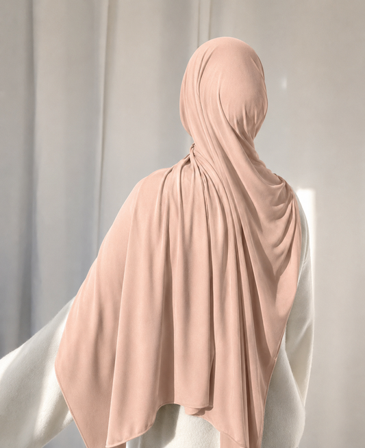 Liquid Hijab - Powder Peach Lh79