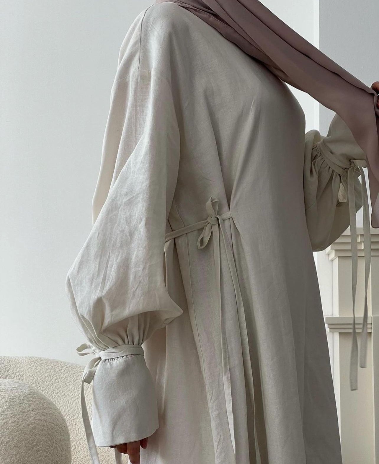 Linen Dessert Sand Dress