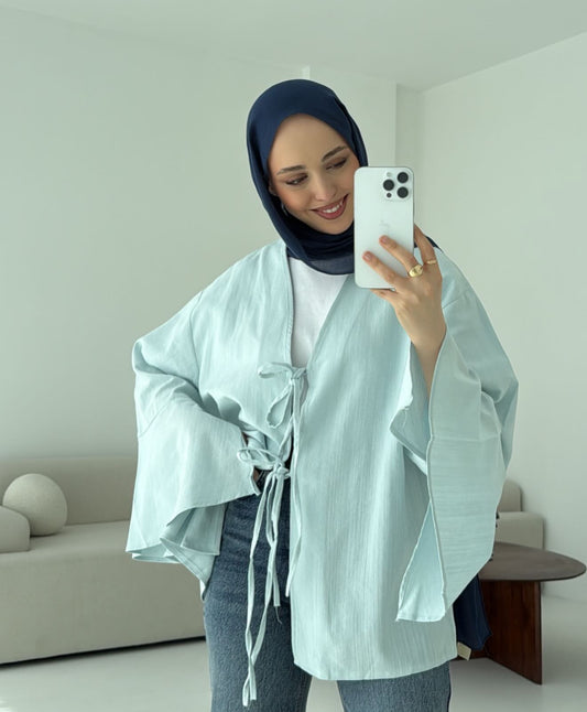 Alira butterfly top - Ocean