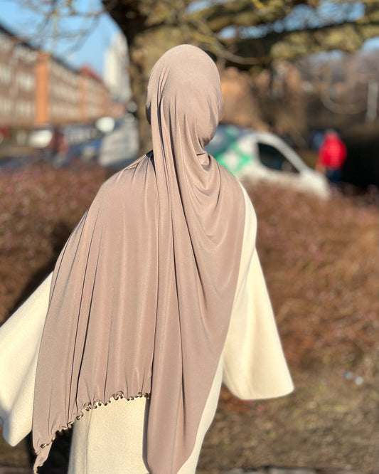 Floy Lycra Hicab - kahve FL07