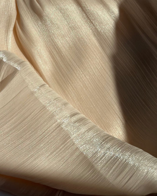 Shiny valentino chiffon - yellow Gold sv36