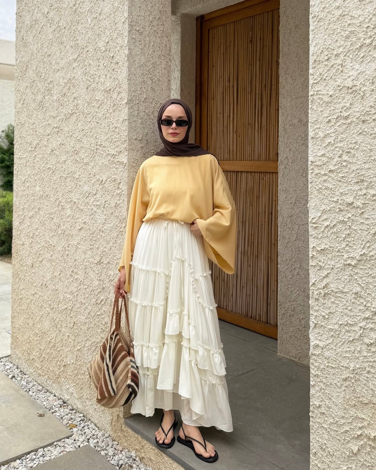 Samira Lilly skirt - Moon White