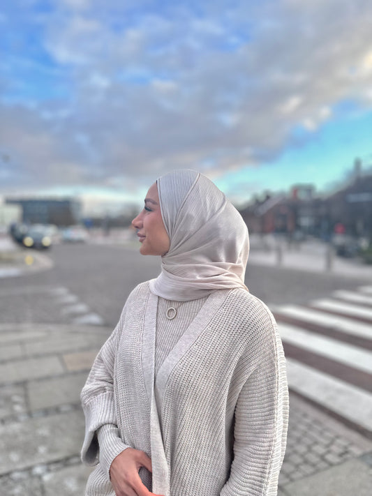 Silk stone hijab - Campagne y08