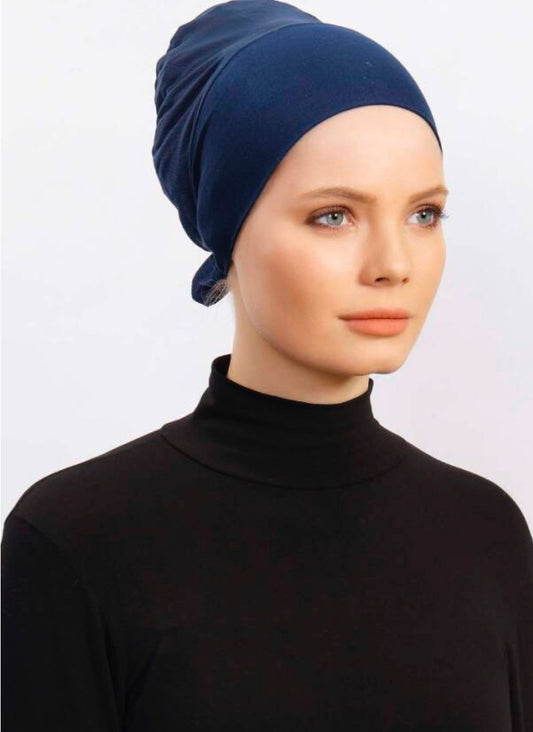 Undercap with net - navy ba09