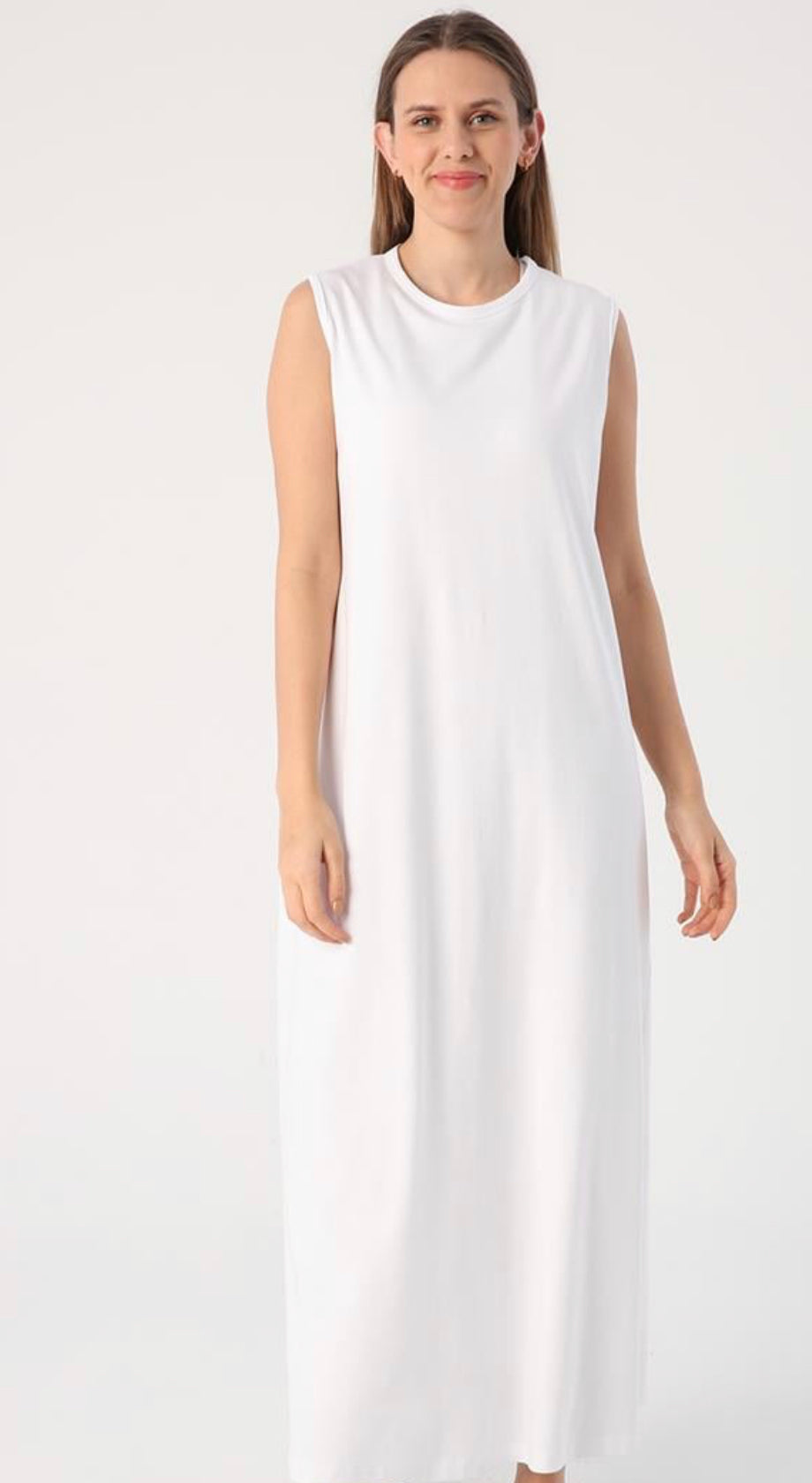 Cotton Underdress - White