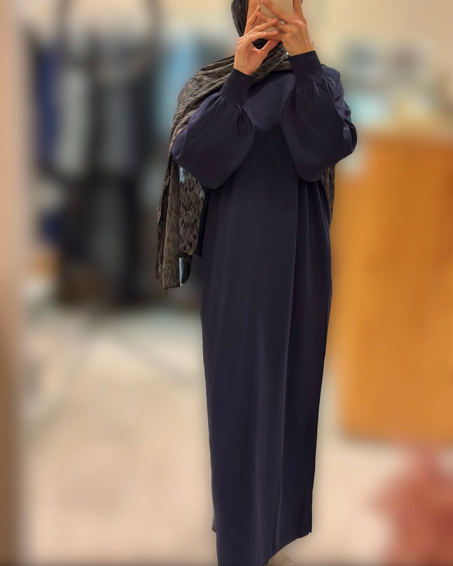 Safia dress - navy