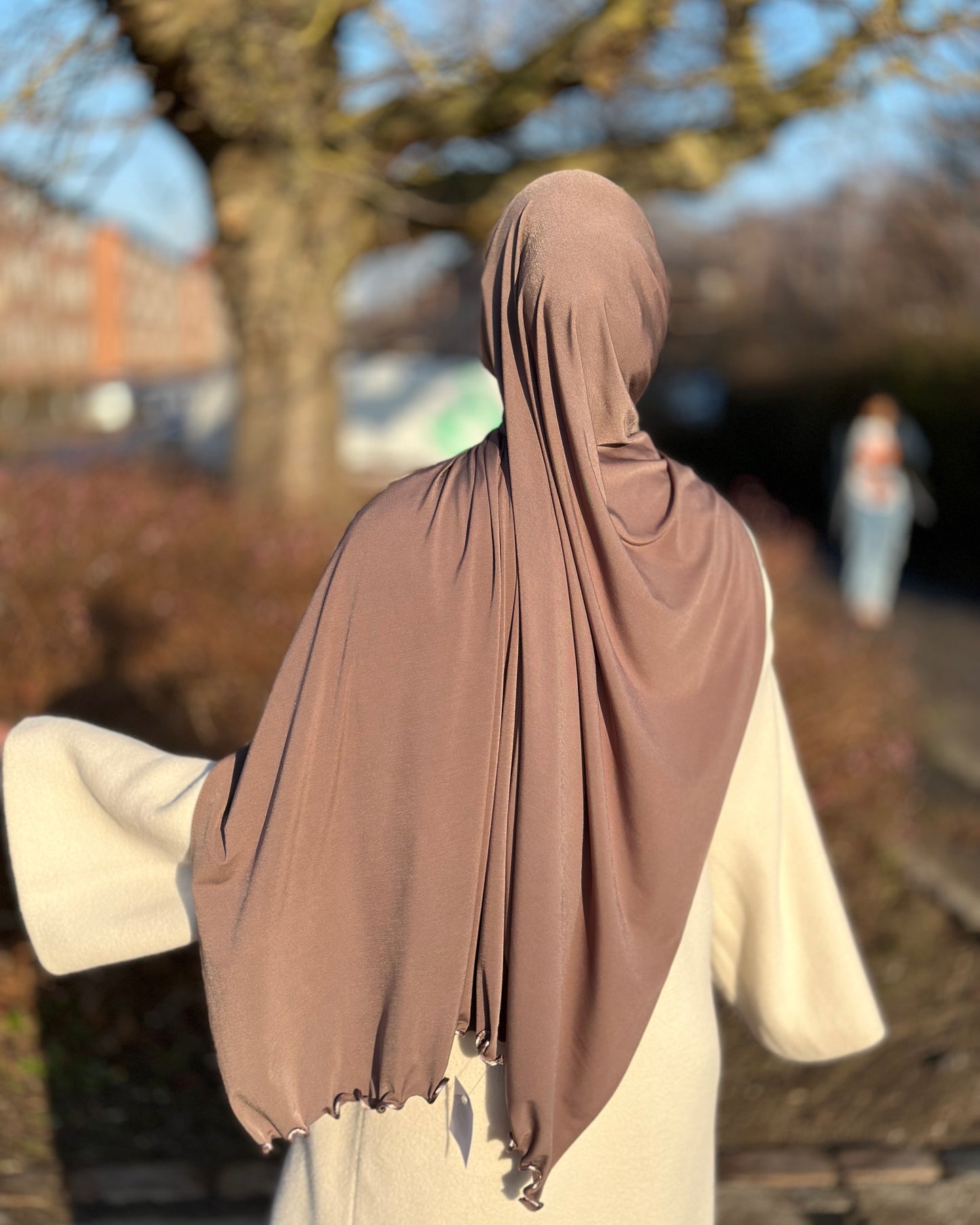 Floy Lycra Hicab - Frost Kestane FL06