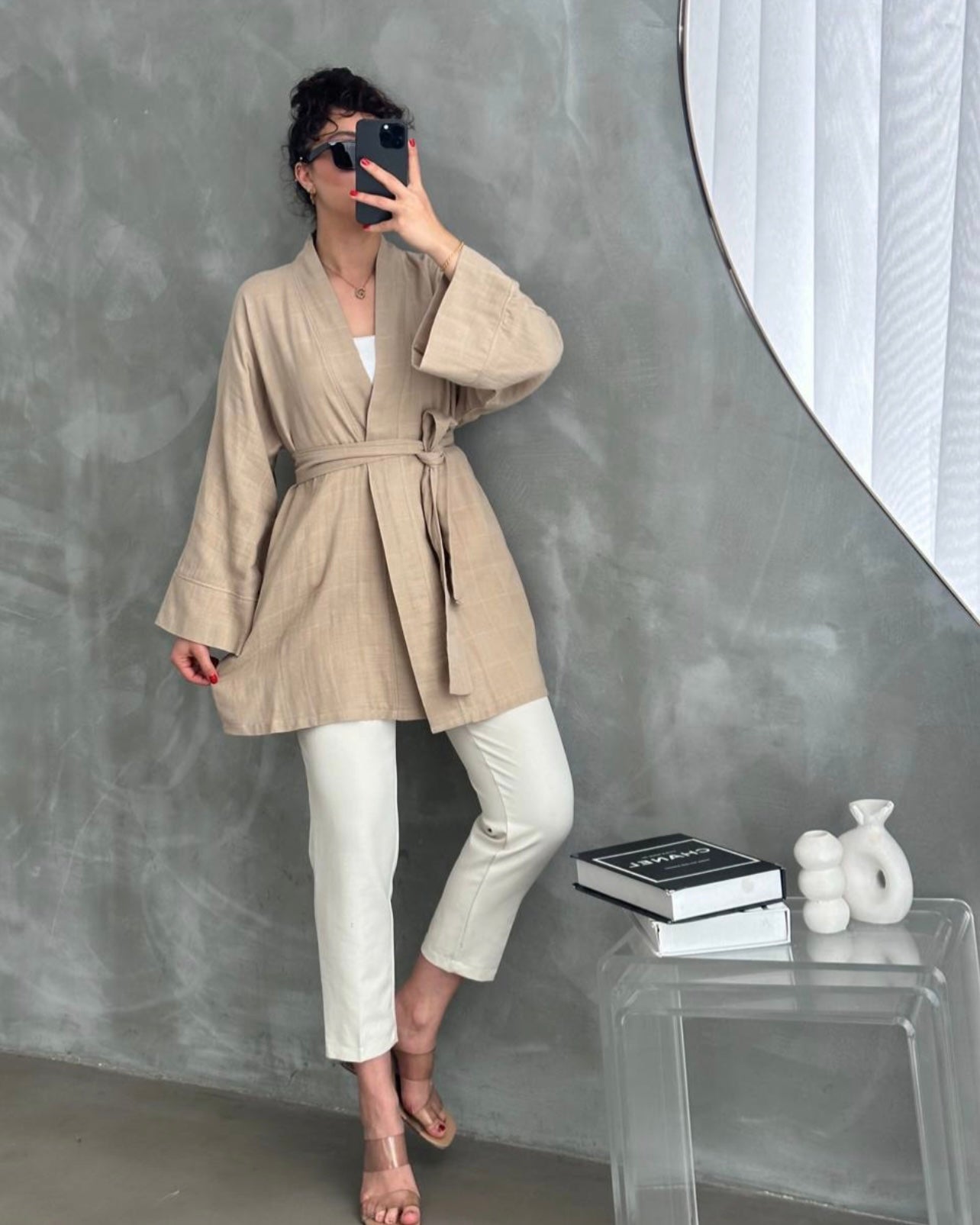 Linen Kimono - Toffe