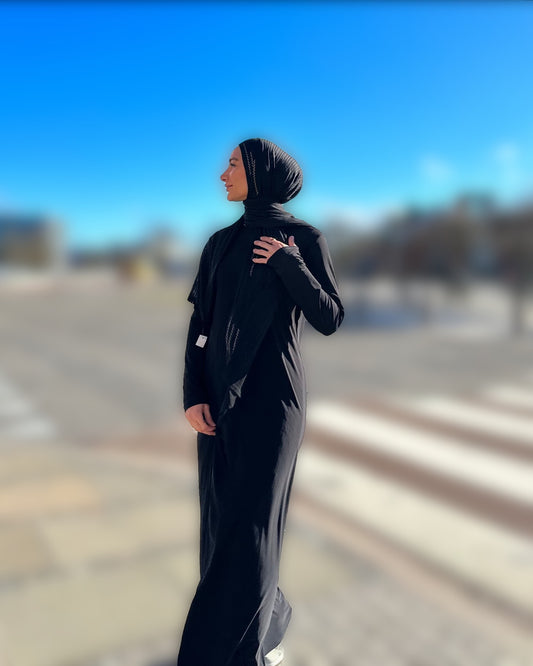 Basic Abaya - Black