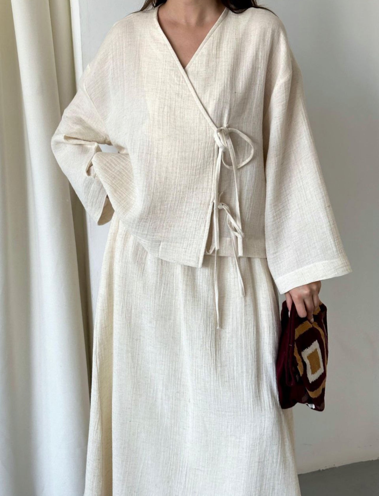 Rosalie Cotton Set - Cream