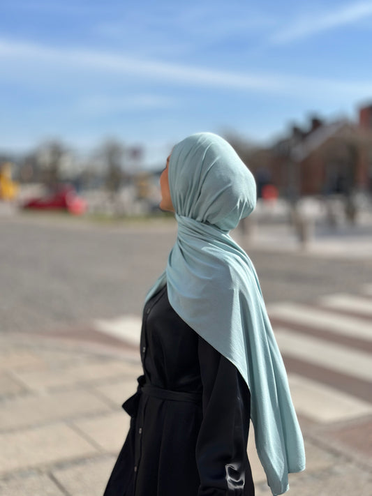 Plain Jersey hijab -  b180