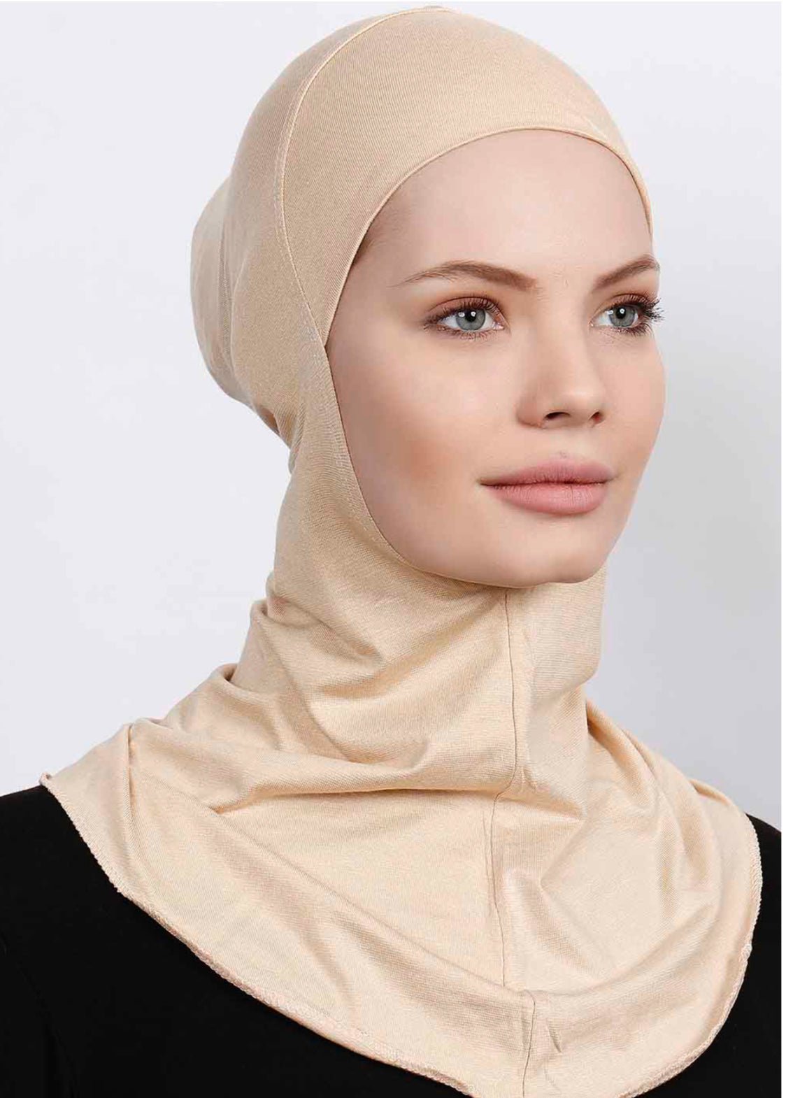 Fullcover Hijab - Beige FC03