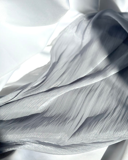 Shiny valentino chiffon - stone sv33