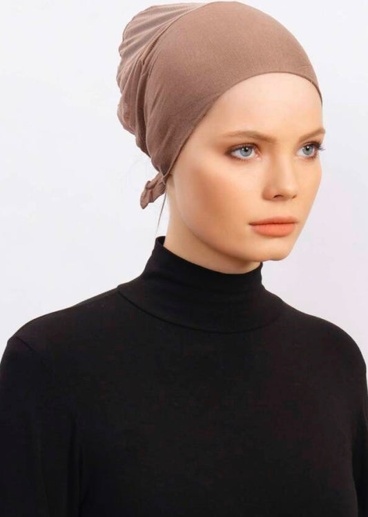 undercap with net - mocha ba03