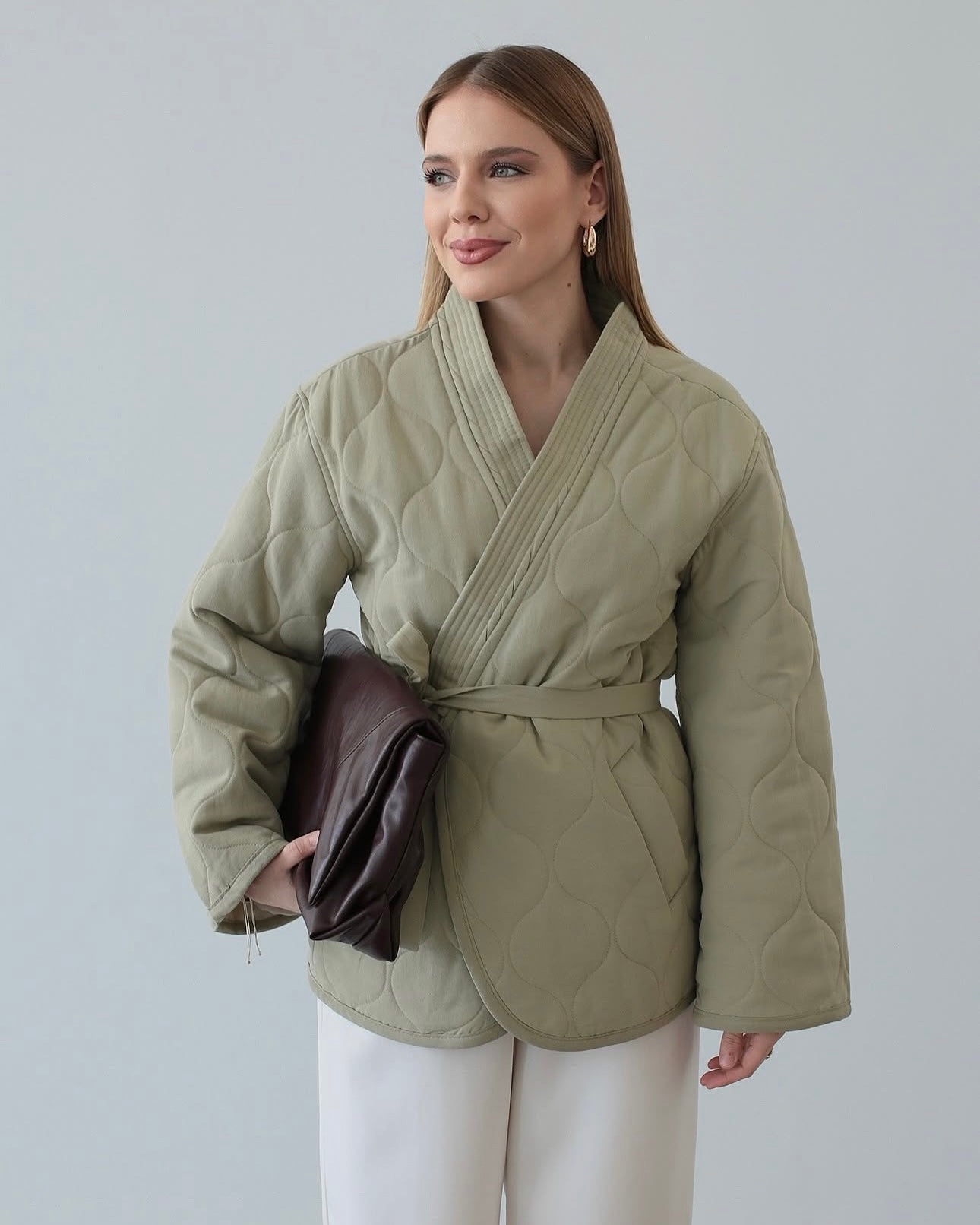 Classic matcha coat