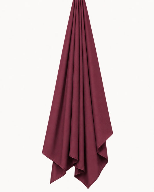 Liquid Hijab - red Wine berry - Lh37