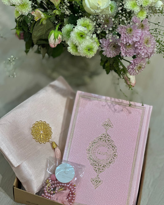 Baby pink gift box