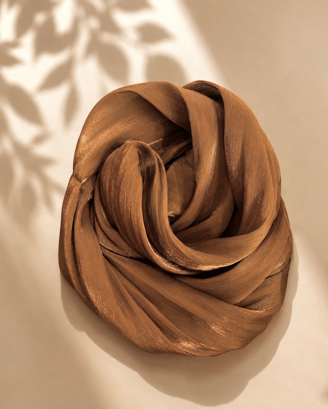 Gleaming hijab - Bronze sv53