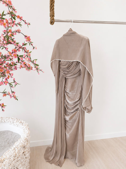 Gleaming dress - Milky