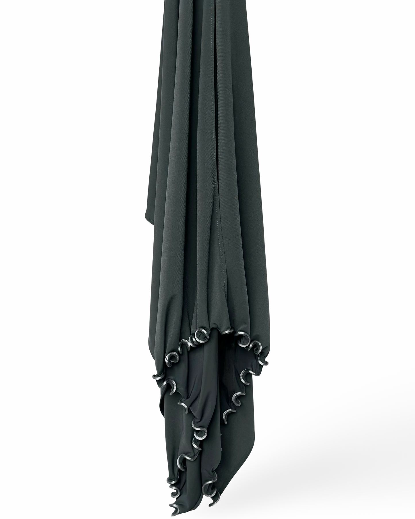 Flowy Lycra Hijab - Rustic gray fl19