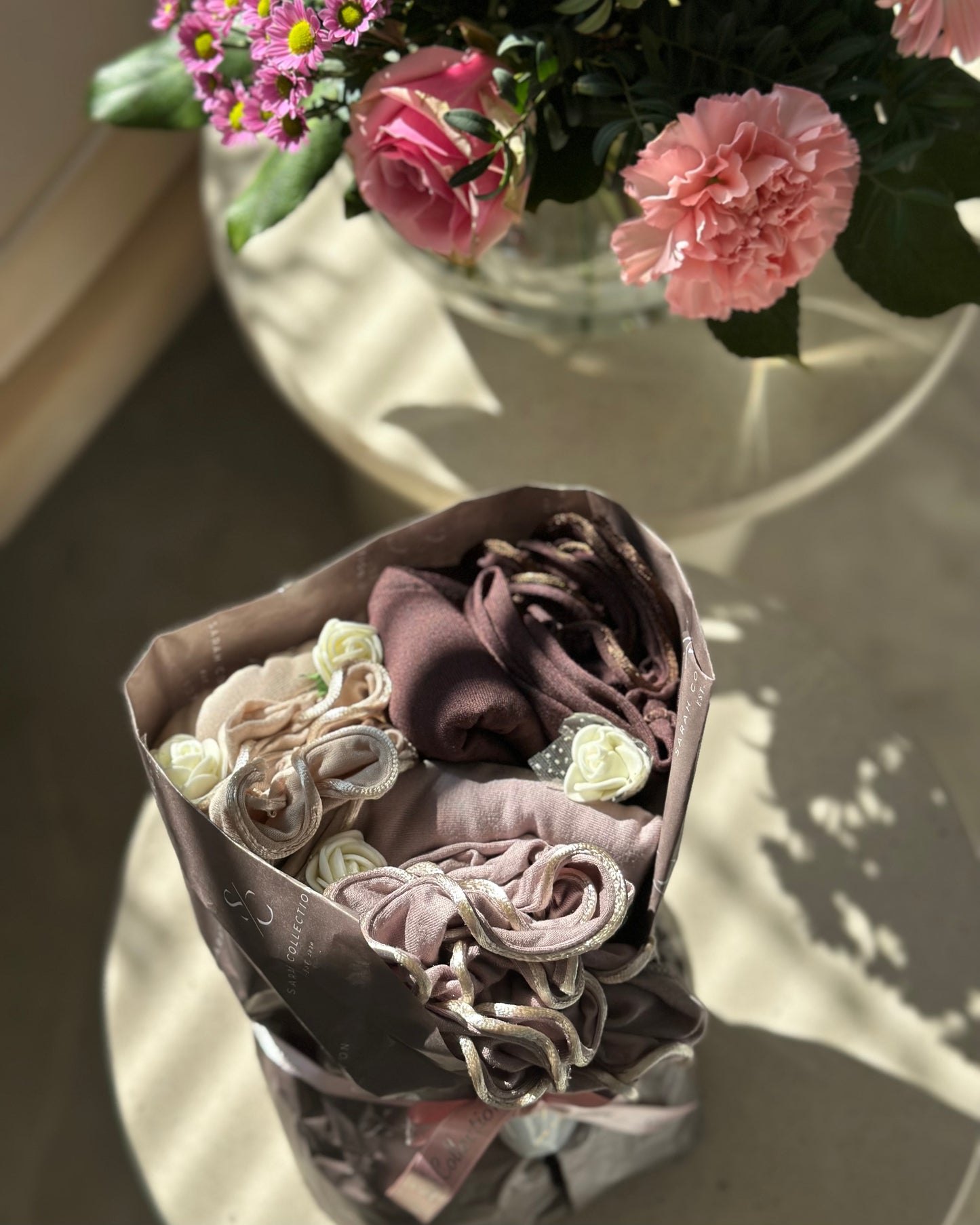 Hijab bouquet - Flowy Jersey Hijab