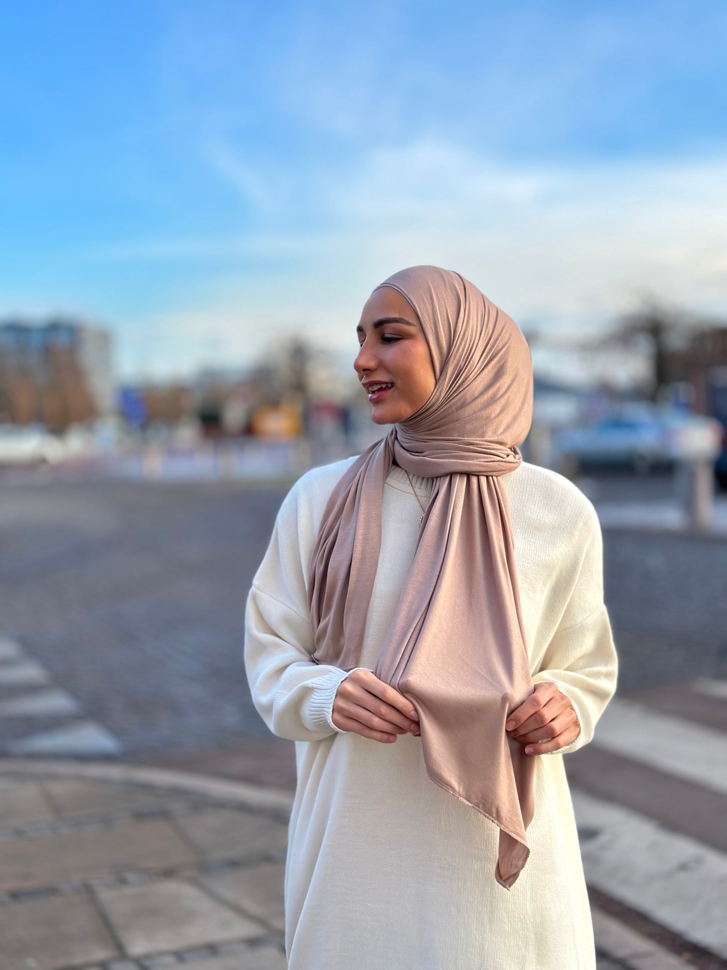 Thin Jersey Hijab - Tb40