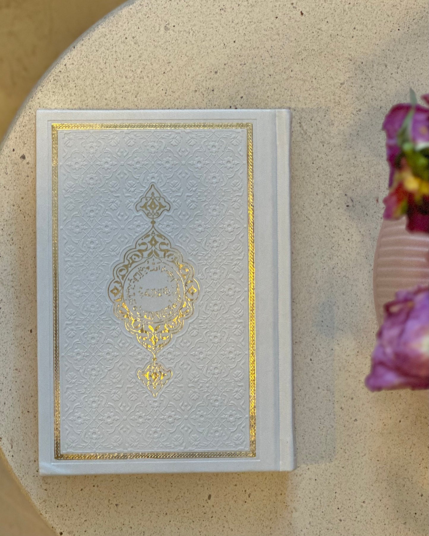 Mini quran book - White