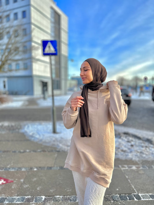 Hoodie hijab outfit 2025