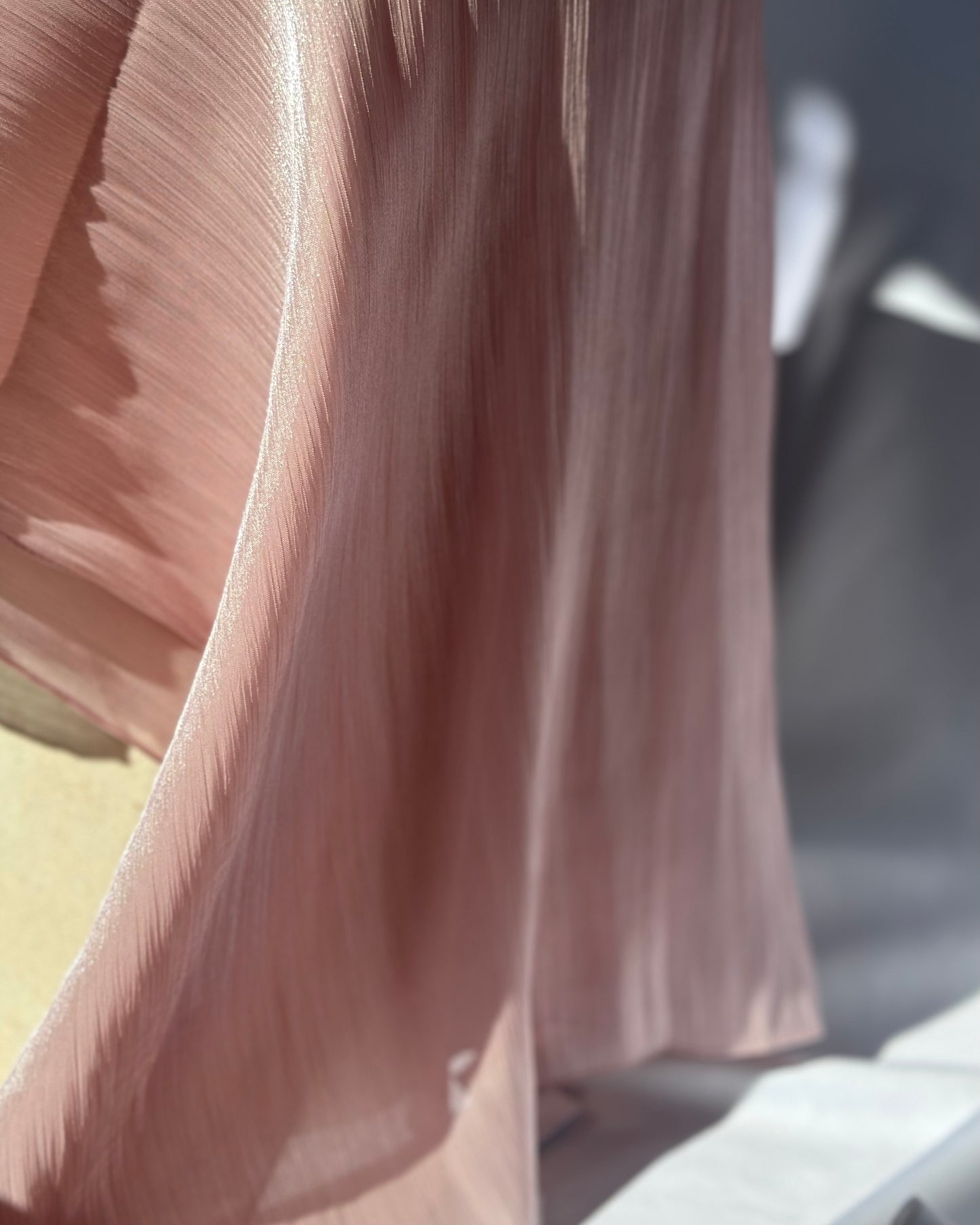 Shiny valentino chiffon -Dusty Rose  sv39