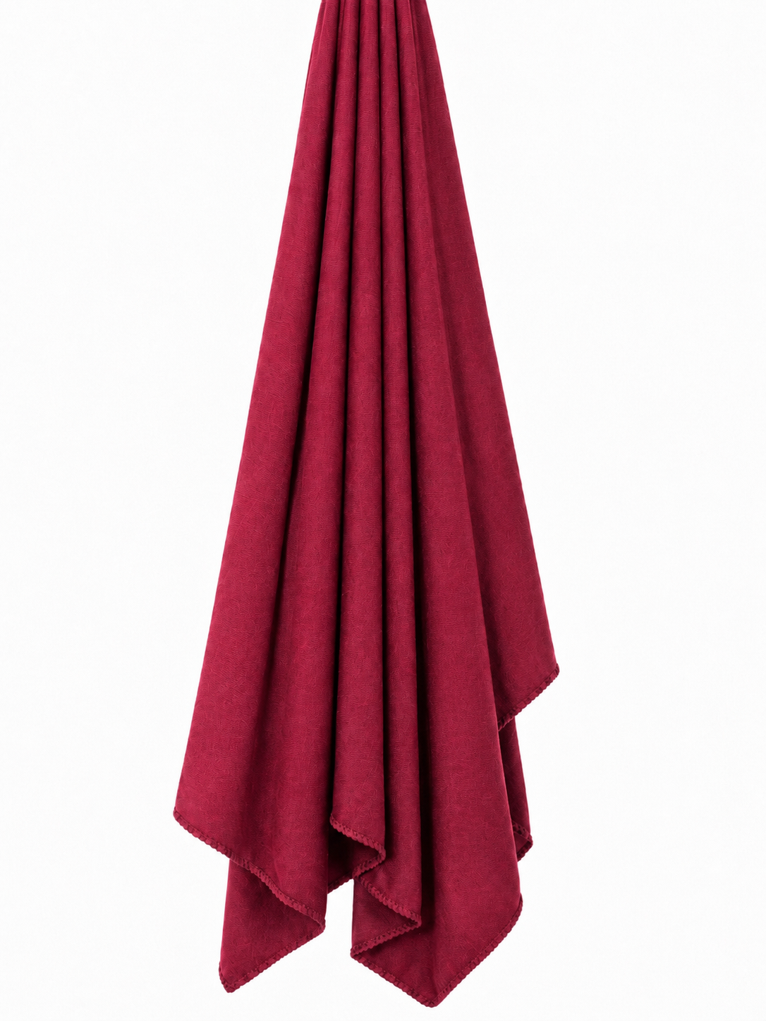 Plain Jersey hijab - Red wine b29