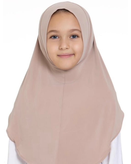 Hijab for kids - hk02 dusty rose