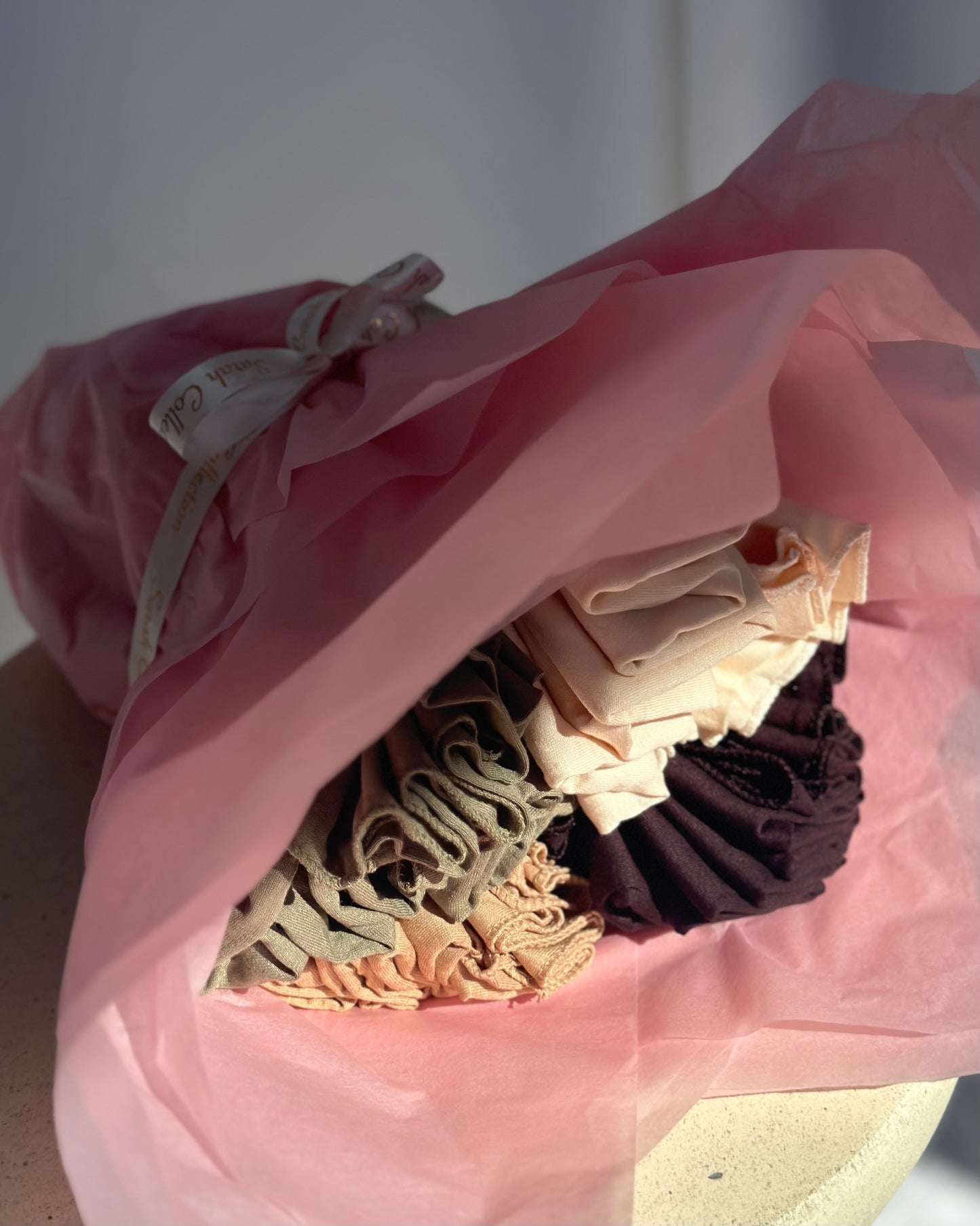 Hijab bouqet with 4 Plain Jersey