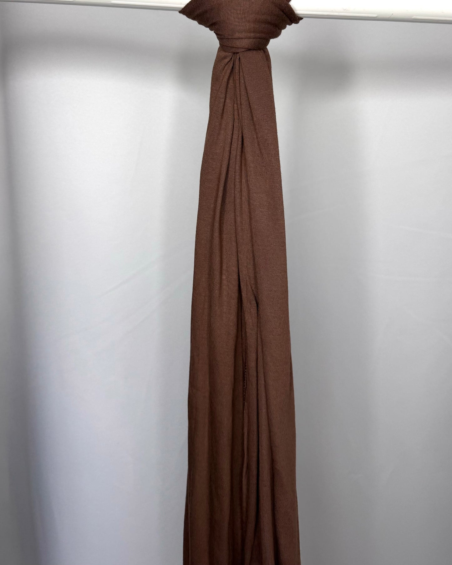 Xl lux Jersey Hijab - Warm Brown nx11