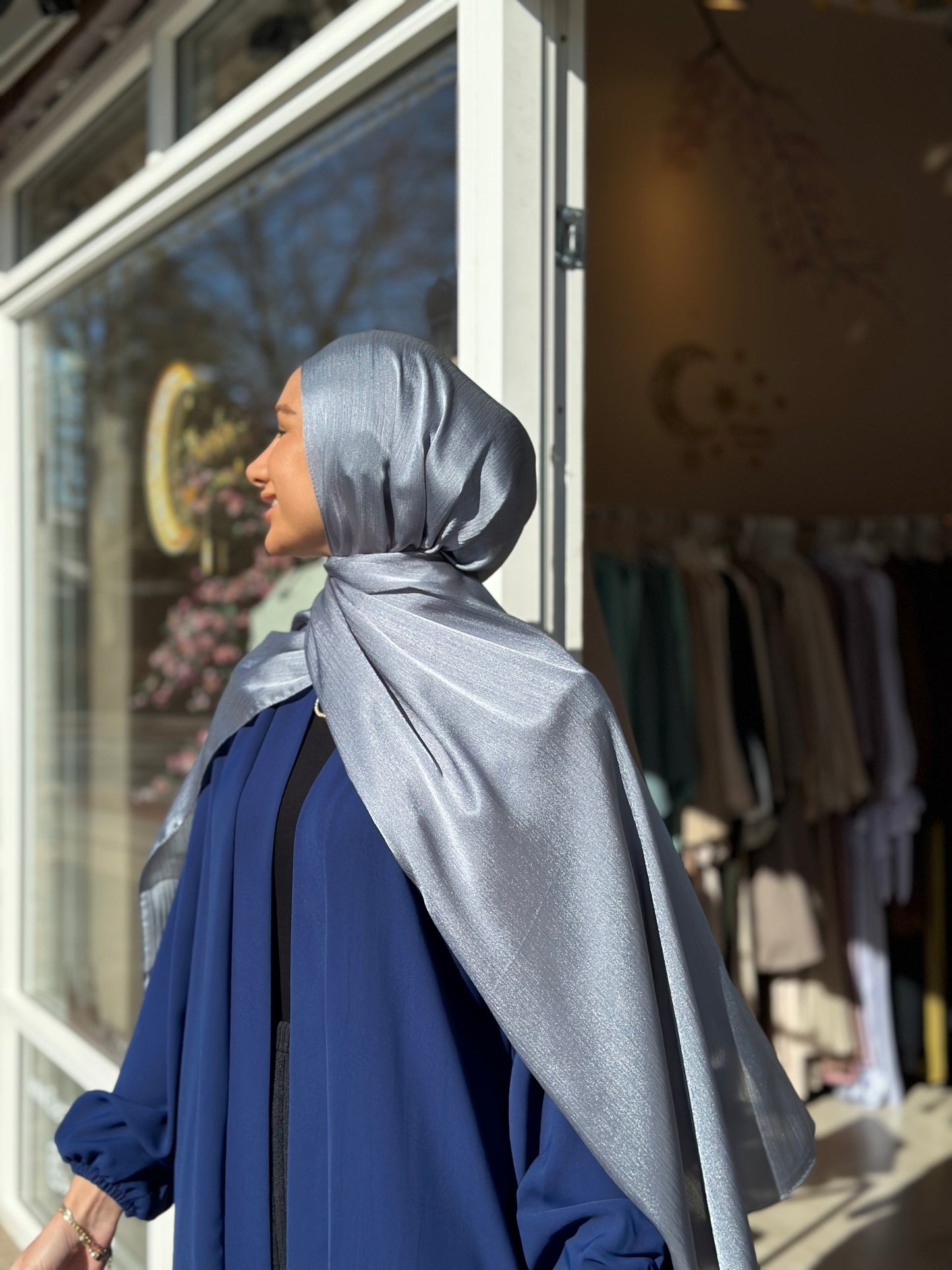 Shiny Silk hijab - ss114