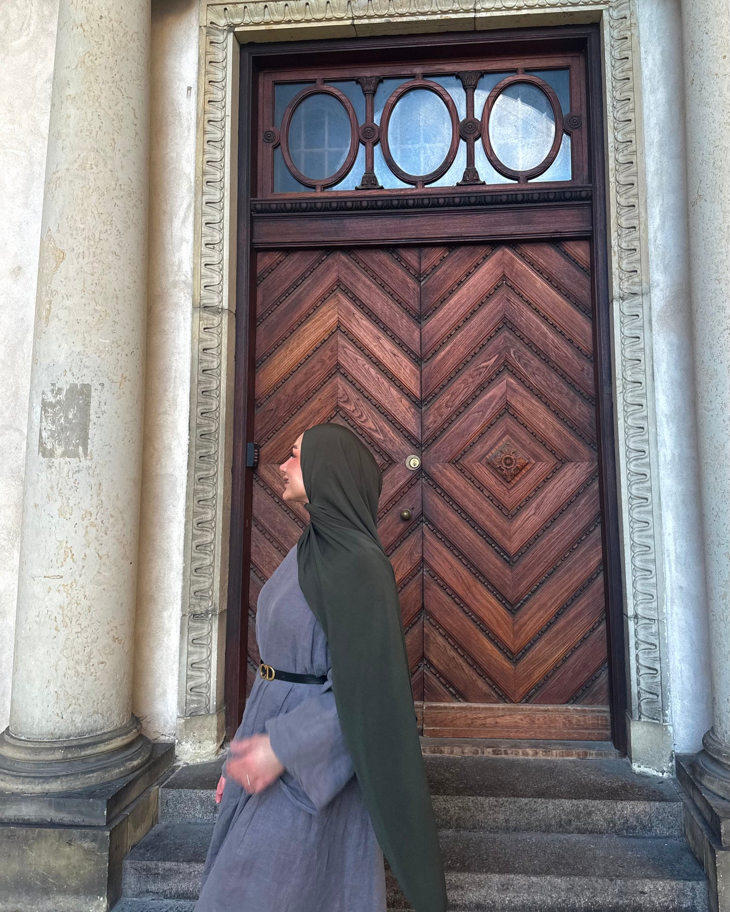 Liquid Hijab - Army - Lh02