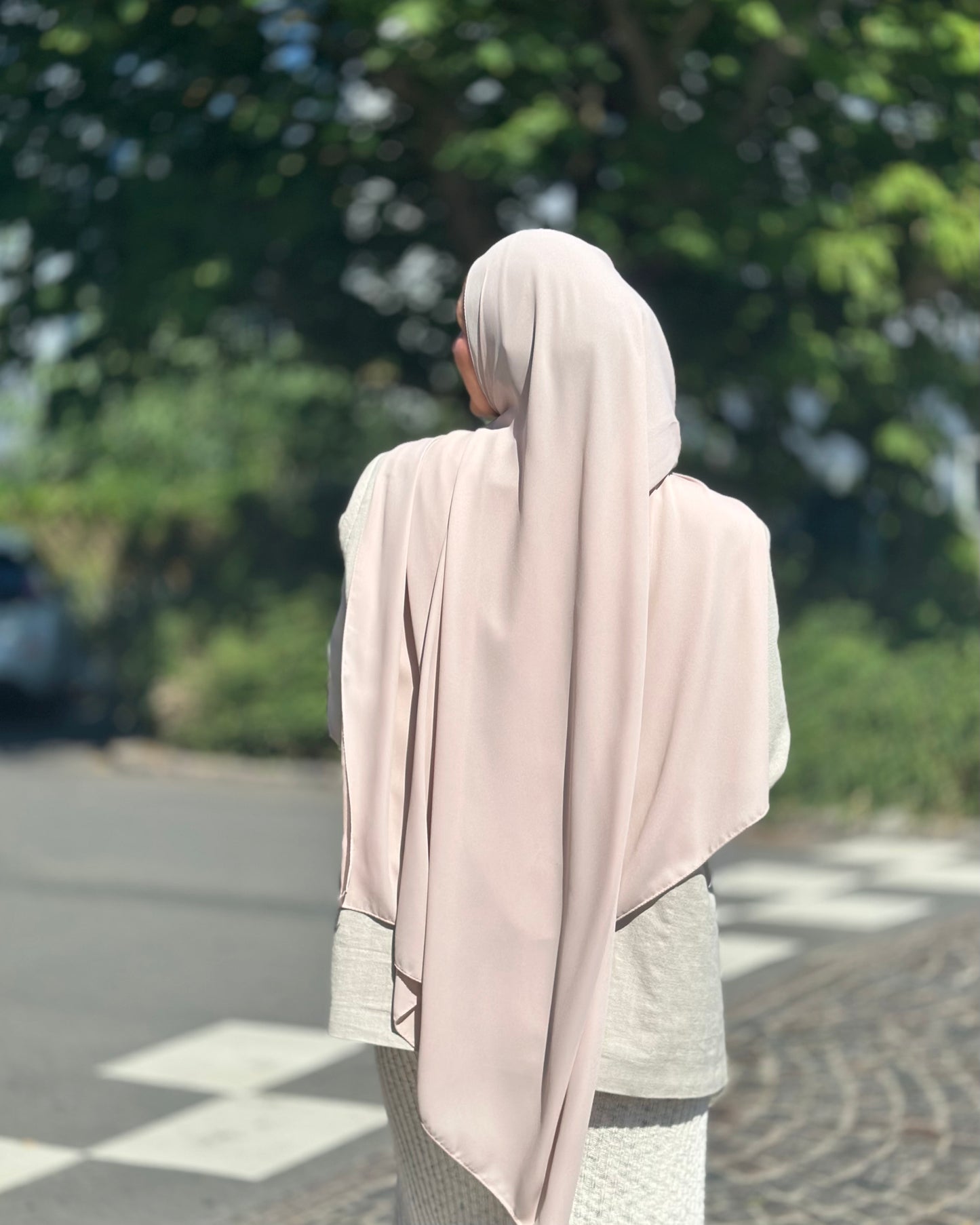 Lux chiffon hijab - L115