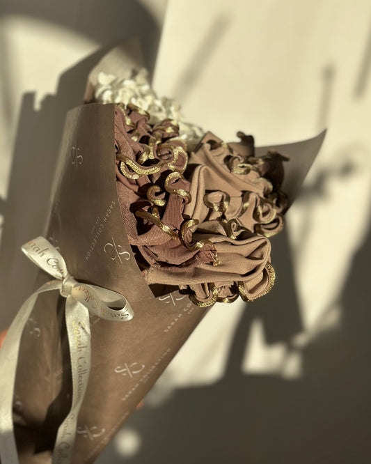 Hijab bouquet - Flowy Lycra Hijab