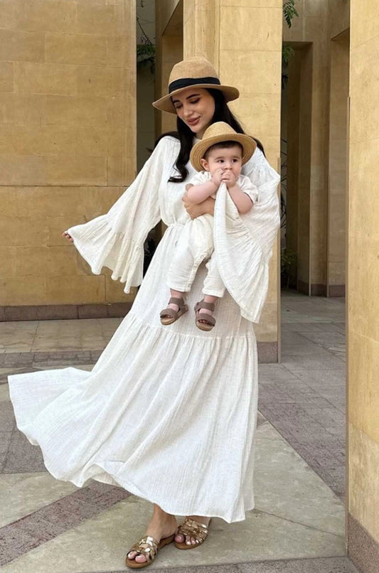 Desert Patel Dress - Sand