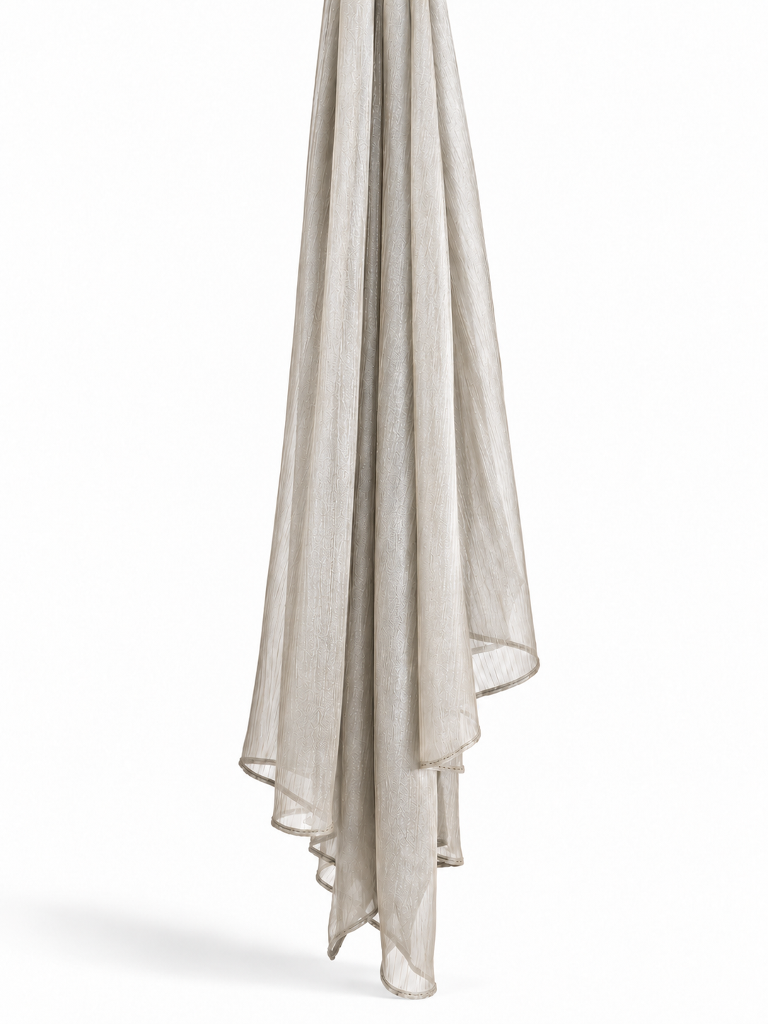 Shiny valentino chiffon - Aesthetic Champagne sv22