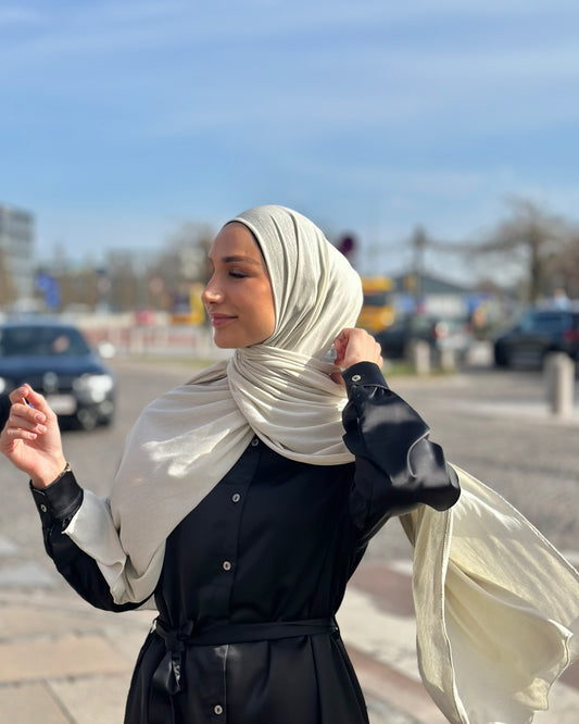 Plain Jersey hijab -  b185
