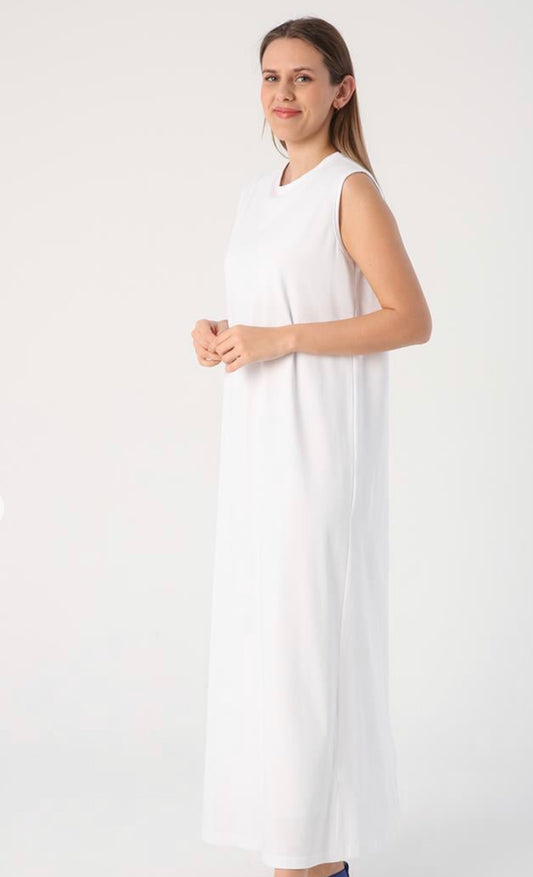 Cotton Underdress - White