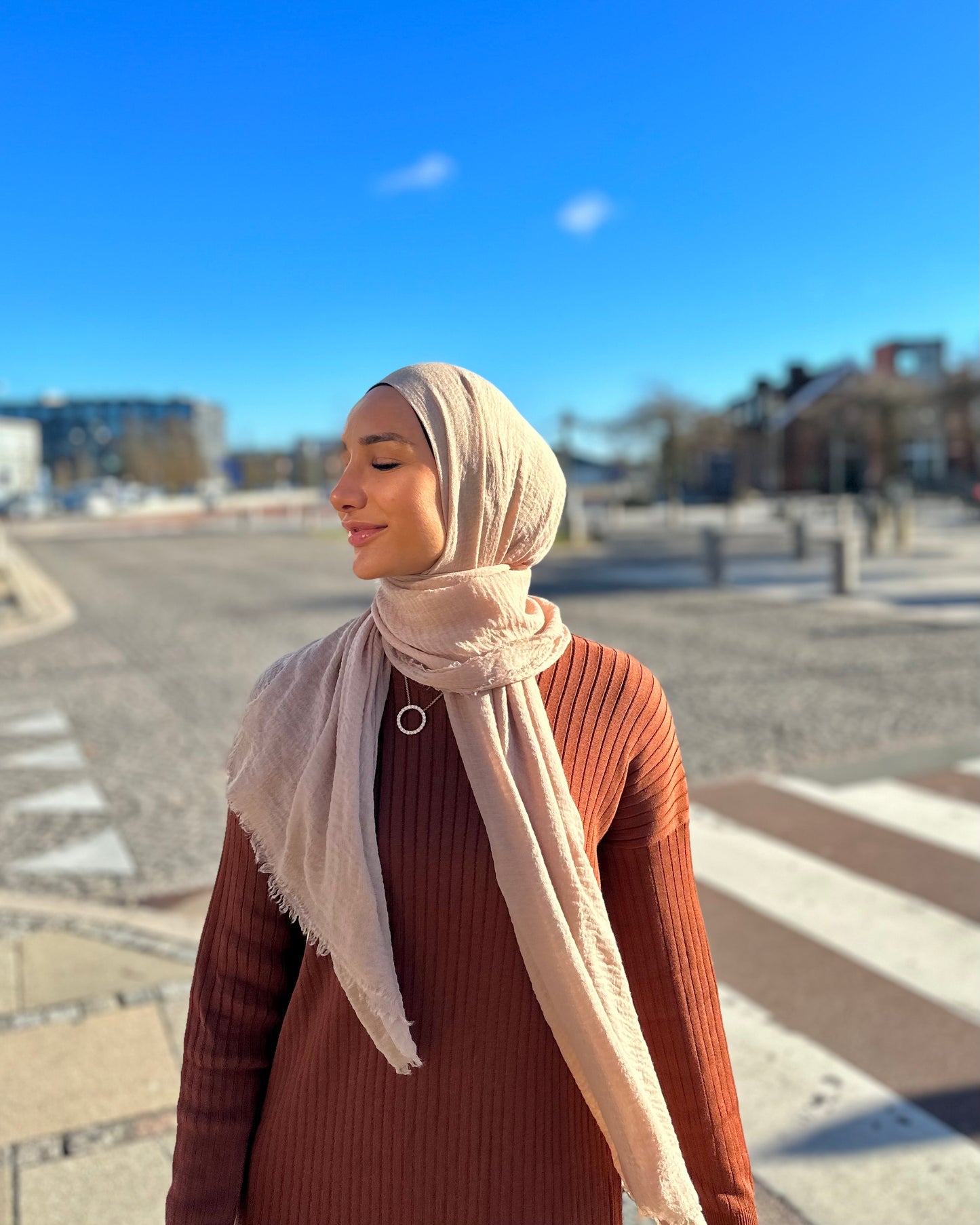 Wrinkle Hijab - A78