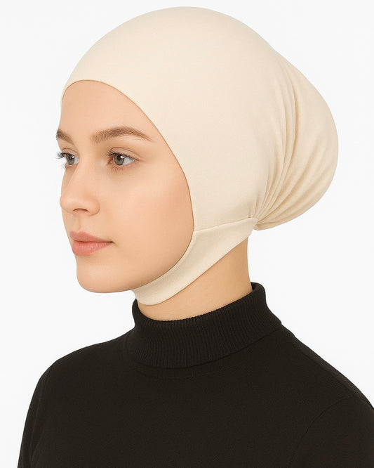 Closed Undercap with Chin Strap - powder cs06