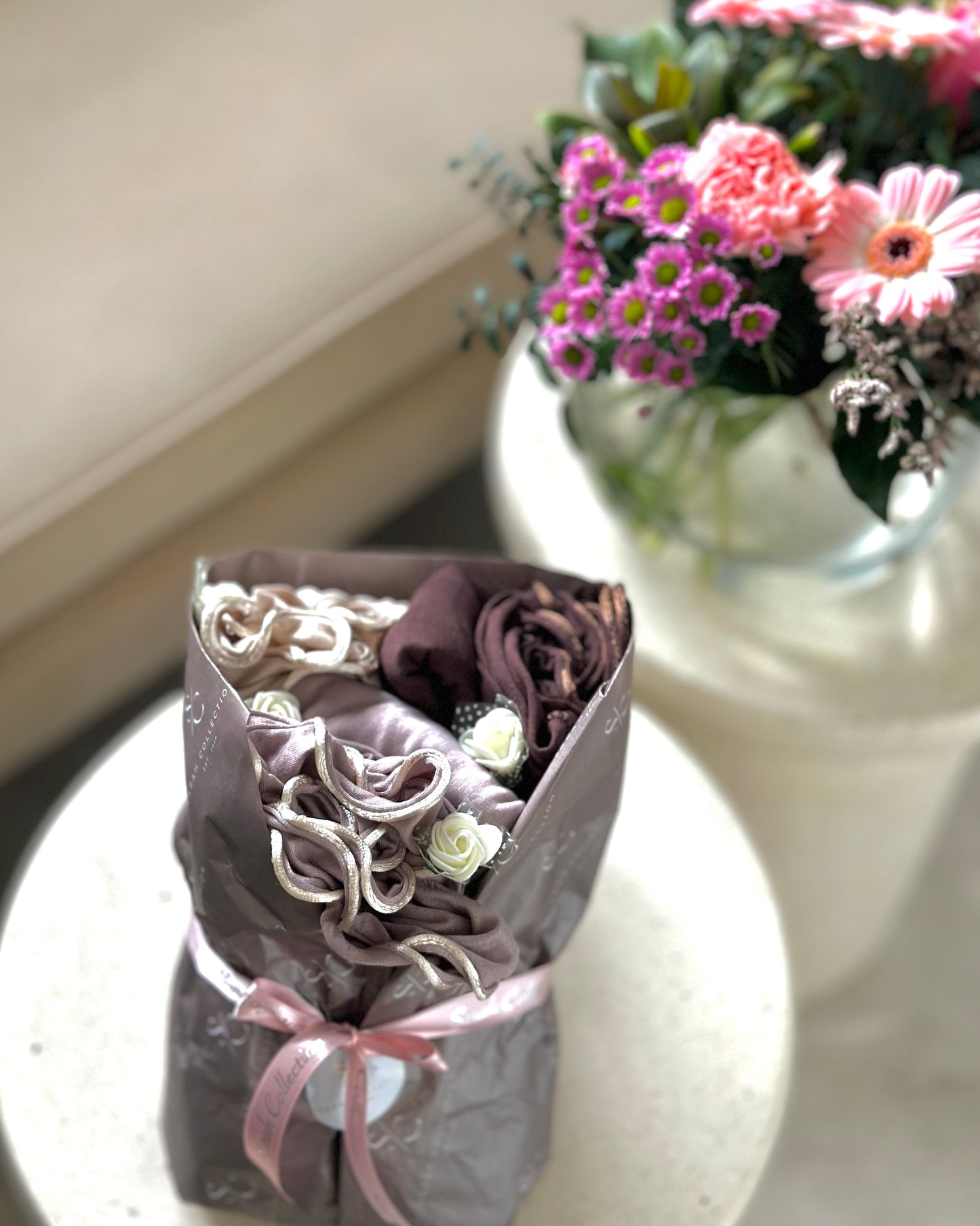 Hijab bouquet - Flowy Jersey Hijab