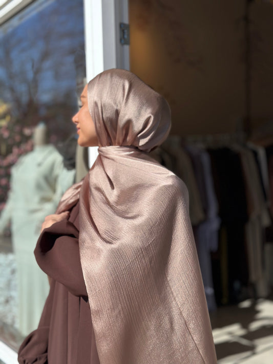 Shiny Silk hijab - Ss131